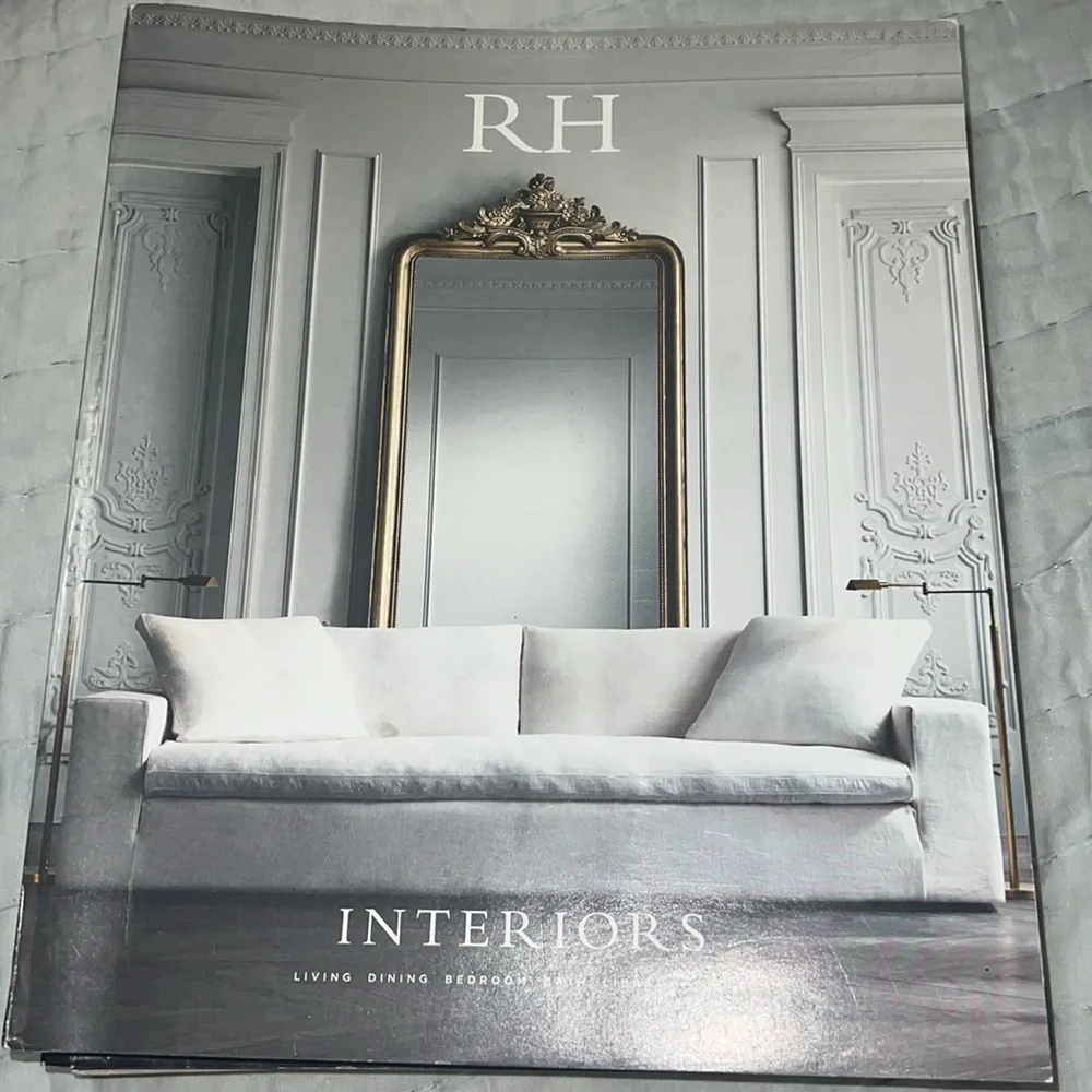 Restoration Hardware (5) Catalogs 2015 Coffee Table